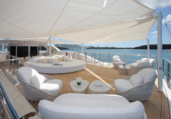 парусные новости, Верфь Benetti и Fendi Casa создали мегаяхту, роскошная яхта